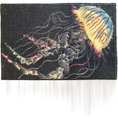 R16 Home Jellyfish Rug In Navy/ Multi