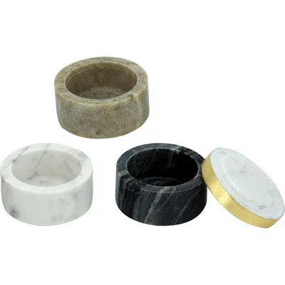 R16 Home Ketch 3-tiered Marble Stacking Jars