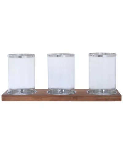 R16 Home Large Threshold Hurricane In White