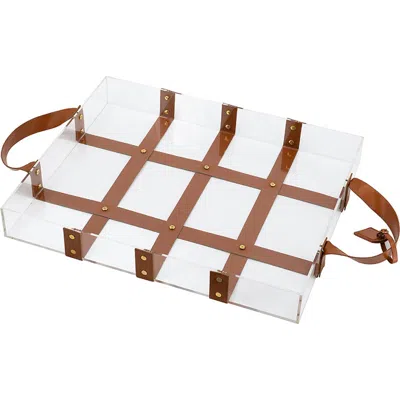 R16 Home Leather Stray Acrylic Tray