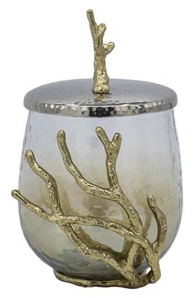 R16 Home Mabrey Branch Lidded Jar In Gray