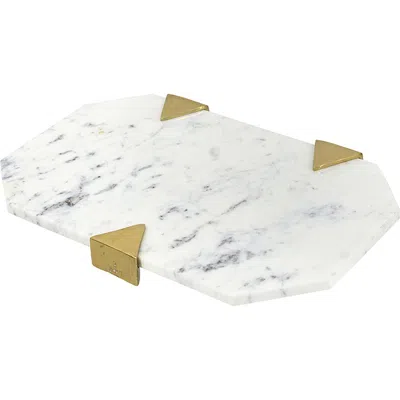 R16 Home Marble Tray In Multi