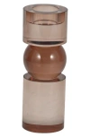 R16 Home Marla Glass Candlestick Holder