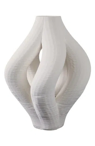 R16 Home Montoque 3d Vase In Ivory