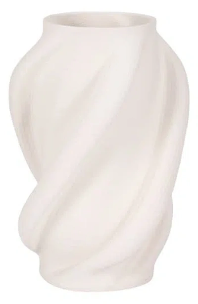 R16 Home Murano 3d Vase In White