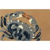 R16 Home Sea Crab Door Mat In Blue Multi
