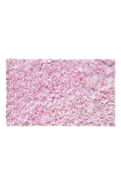R16 Home Shaggy Raggy Rug In Pink