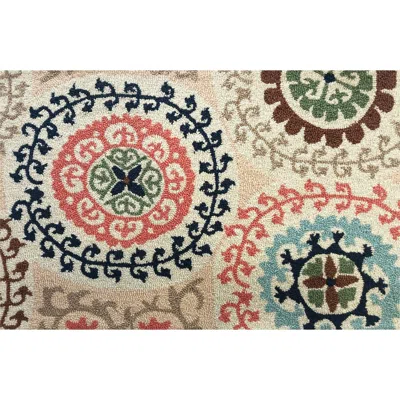 R16 Home Shayla Birch Doormat In Multi