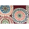 R16 Home Shayla Rosewood Tufted Doormat In Rosewood Multi