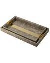 R16 Home Snake Skin Tray Set