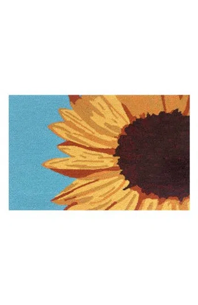 R16 Home Sunflower Blue Doormat