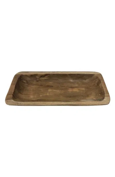 R16 Home Teak Wood Tray