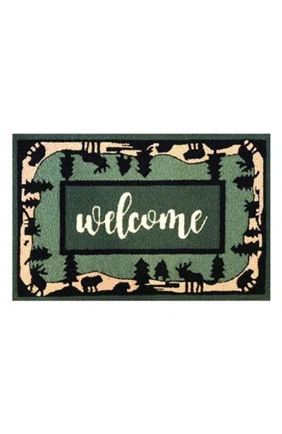 R16 Home Welcome Wilderness Doormat In Multi