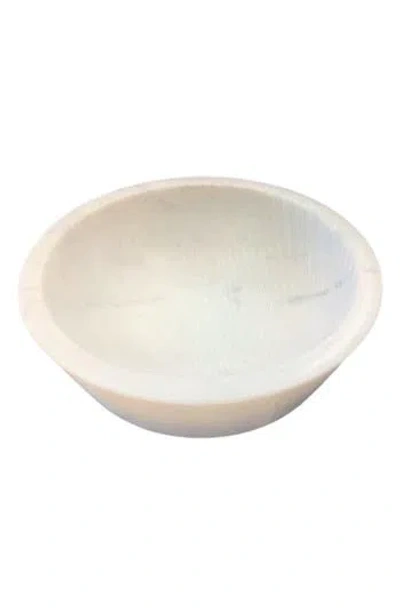 R16 Home White Marble Bowl