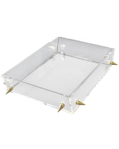 R16 R16 LUCITE 10IN STUD TRAY