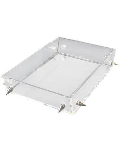 R16 R16 LUCITE 10IN STUD TRAY