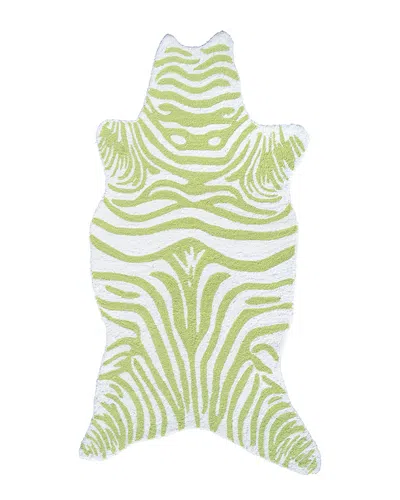 R16 Mini Zebra Hand-made Contemporary Indoor/outdoor Rug