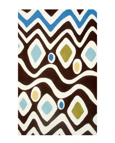R16 Mirabel Hand-made Contemporary Indoor/outdoor Rug In Multi
