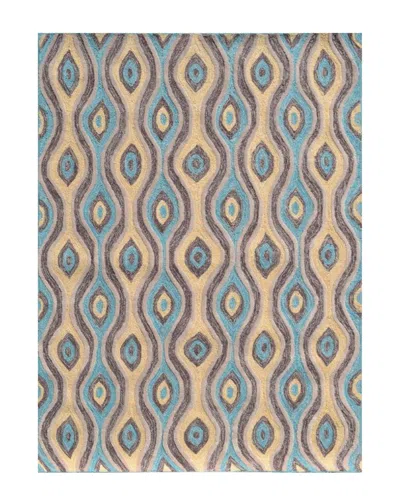 R16 Nazar Hand-made Acrylic Contemporary Indoor/outdoor Rug In Multi