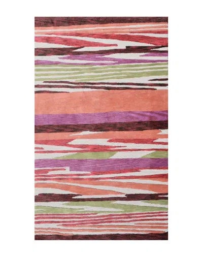 R16 Northern Lights Hand-made Contemporary Rug In Multi