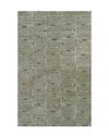 R16 Primitive Nature Hand-made Wool & Silk Contemporary Rug