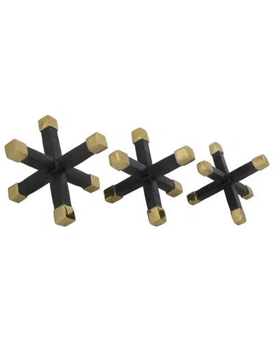 R16 Set Of 3 Xylo Jacks In Black