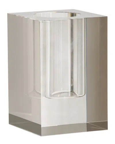 R16 Short Gray Translucent Vase