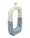 R16 Skycut Out Vase In Blue