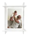 R16 White Lucite 8x10 Frame In White