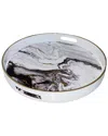 R16 _set Of 2 Quinn Trays In Black