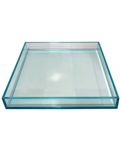 R16 _teal Sq Lucite Tray