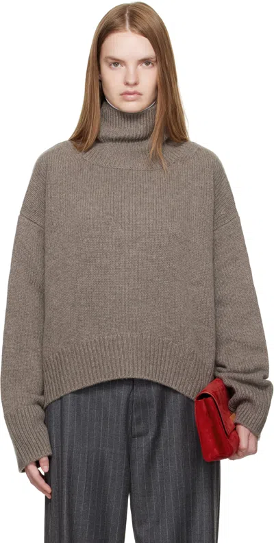 R2w Gray 3.5 Knit Turtleneck