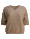R2w Knitwear Beige In Neutral