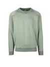 R3d Wöôd Green Relaxed Polyester Sweatshirt In Green