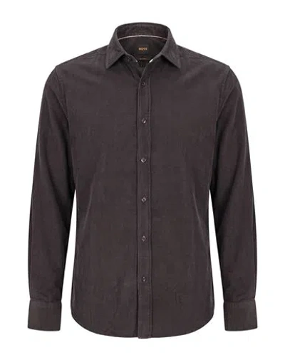 R3d Wöôd Man Shirt Taupe Size Xxl Cotton In Brown