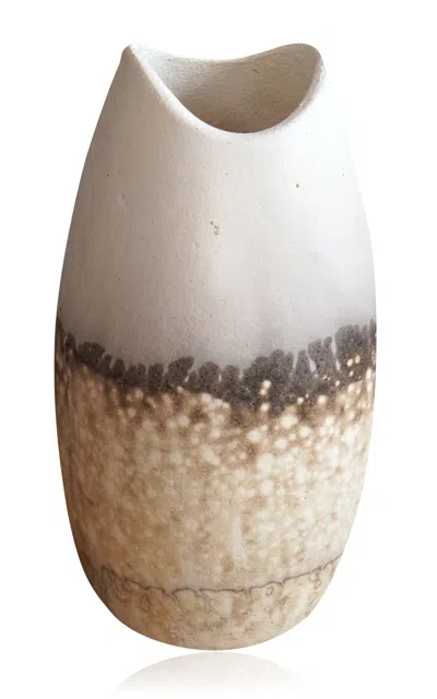 Raaquu Obvara Koi Vase In Multi