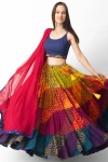 Raas Elissa Tropical Tiered Chaniya Choli In Multi
