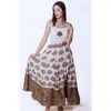Raas Linnea Ajrakh Print Gown In Off-white