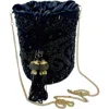 Raas Ravina Embroidered Bucket Bag In Black