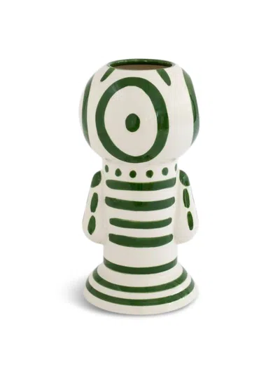 Raawii Dummy Vase In Dark Green