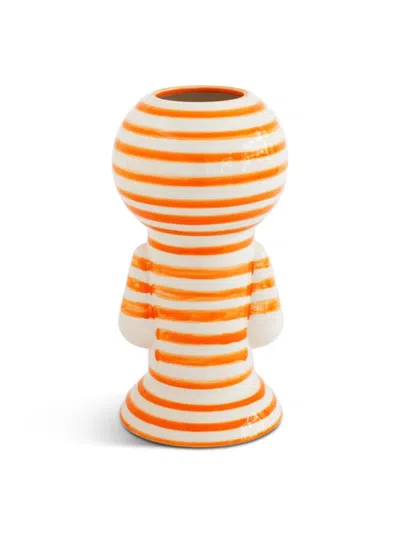 Raawii Dummy Vase In Tangerine