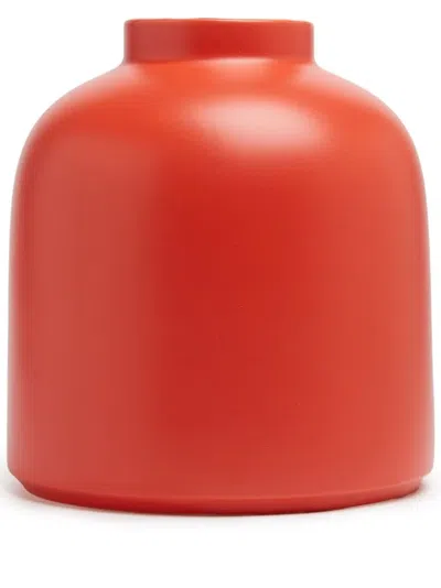 Raawii Omar Ceramic Vase (19cm) In Red
