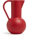 Raawii Strøm Ceramic Jug In Red