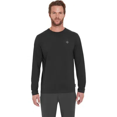 Rab Basecamp Logo Badge Long-sleeve T-shirt In Beluga