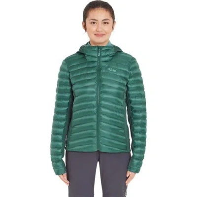 Rab Cirrus Flex 2.0 Hooded Jacket In Green