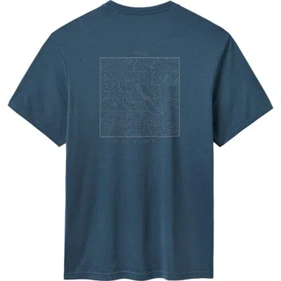Rab Crimp Elevation T-shirt In Tempest Blue4