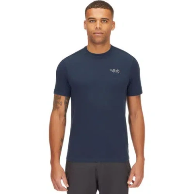Rab Crimp Lo T-shirt In Blue