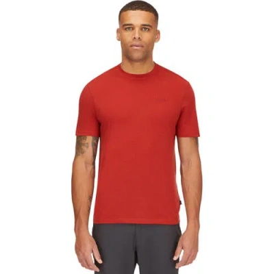 Rab Crimp Lo T-shirt In Red