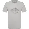 Rab Crimp Reflection T-shirt In Gray