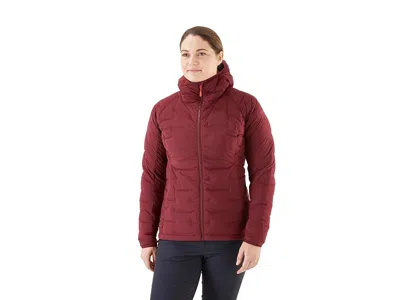 Rab Cubit Stretch Down Hoodie In Gray